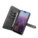 Huawei P30 2i1 Etui m/3 kortlommer Classic Lux Svart thumbnail