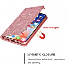 Galaxy S21 Slimbook Etui Glitter Rosa thumbnail