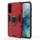 Galaxy S21+ (Pluss) Deksel Armor Case m/kickstand Rød thumbnail