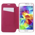 Etui m/kortlomme for Galaxy S5/S5 Neo Lychee Rosa thumbnail
