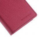 Lommebok Etui for Sony Xperia Z3 Compact Mercury Mørk Rosa thumbnail