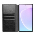 Galaxy Note 10 Slimbook Etui Lær m/kortlommer Svart thumbnail