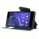 Slimbook Etui for Sony Xperia Z2 Roar Lys Blå thumbnail