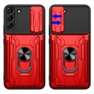 Galaxy S22+ (Pluss) Deksel Smart Armor Pocket Rød thumbnail