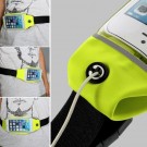 Sporty Mobilveske m/elastisk midjebelte XL Gul thumbnail