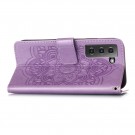 Galaxy S21 Lommebok Etui Dreamcatcher Lilla thumbnail