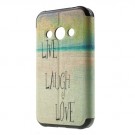 Slimbook Etui m/skjermvindu for Galaxy Xcover 3 Live Laugh Love thumbnail