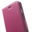 Lommebok Etui for iPhone 6 Pluss Lychee Rosa thumbnail