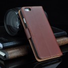 Lommebok Etui for iPhone 6 Pluss Genuine Brun thumbnail