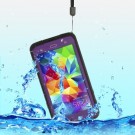 Vanntett Deksel for Galaxy S5 Lilla thumbnail