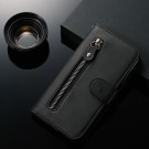 Galaxy A51 Lommebok Etui Zipper Svart thumbnail