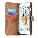 iPhone 6 Pluss/6s Pluss 5,5" 2i1 Etui m/3 kortlommer Classic Lys Brun thumbnail