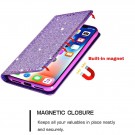 Galaxy S21 Slimbook Etui Glitter Lilla thumbnail