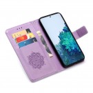 Galaxy S21 Lommebok Etui Dreamcatcher Lilla thumbnail