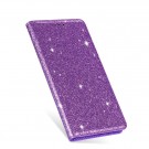 Galaxy S21 Slimbook Etui Glitter Lilla thumbnail