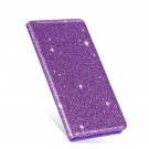 Galaxy S21 Slimbook Etui Glitter Lilla thumbnail