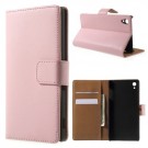 Lommebok Etui for Xperia Z3+ Genuine Rosa thumbnail