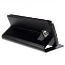 Slimbook Etui m/displayvindu for Galaxy S6 Edge Mercury Svart thumbnail