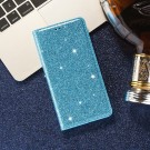 Galaxy S21 Slimbook Etui Glitter Turkis thumbnail