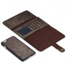 iPhone 6 Pluss/6s Pluss 5,5 2i1 Etui m/12 kortlommer Classic Kaffebrun thumbnail