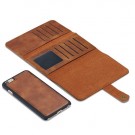 iPhone 6 Pluss/6s Pluss 5,5 2i1 Etui m/12 kortlommer Classic Lys Brun thumbnail