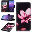 Huawei P30 Lommebok Etui Art Pink Flowers thumbnail