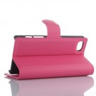 Lommebok Etui for Sony Xperia Z5 Compact Lychee Rosa thumbnail