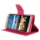 Etui m/kortlommer for HTC One M9 Mercury Lys Rosa thumbnail