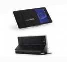 Slimbook Etui for Sony Xperia Z3 Compact Ice Svart thumbnail