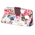Lommebok Etui for Samsung Galaxy S5 Mini Rose Hvit thumbnail