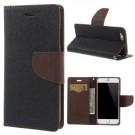 Etui m/kortlommer for iPhone 6/6s Mercury Svart/Brun thumbnail