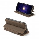 Galaxy S8 3i1 Slimbook Etui av lær m/magnetfeste Kaffebrun thumbnail