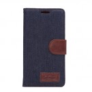 Lommebok Etui for Sony Xperia Z3+ Denim Marine Blå thumbnail