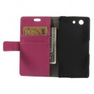 Lommebok Etui for Sony Xperia Z3 Compact Rosa thumbnail