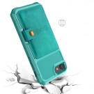 iPhone 6 / 7 / 8 Deksel Armor Wallet Turkis thumbnail