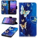 Huawei P30 Lommebok Etui Art Golden Butterfly 2 thumbnail