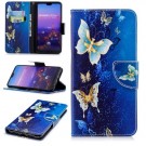 Huawei P30 Lommebok Etui Art Golden Butterfly 2 thumbnail