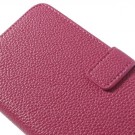 Lommebok Etui HTC One (M8) Classic Rosa thumbnail