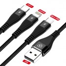 3i1 Ladekabel Lightning - Micro USB - Type-C thumbnail