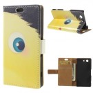 Lommebok Etui for Sony Xperia Z3 Compact Happy Monster 1 thumbnail