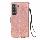 Galaxy S21 Lommebok Etui Dreamcatcher Roségull thumbnail