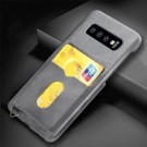 Galaxy Note 10+ Deksel m/ 2 kortlommer LuxPocket Grå thumbnail