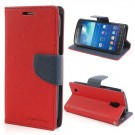 Lommebok Etui for Samsung Galaxy S5 (G900) Mercury Rød thumbnail