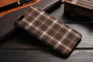 iPhone 6/6s 4,7" Deksel Tartan mønster Brun thumbnail