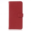 Lommebok Etui HTC One (M8) Classic Rød thumbnail