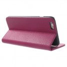 Lommebok Etui for iPhone 6 Pluss Lychee Rosa thumbnail