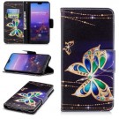 Huawei P30 Lommebok Etui Art Golden Butterfly 1 thumbnail