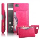 Deksel m/kortlomme for Sony Xperia Z5 Compact Classic Rosa thumbnail