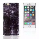 Deksel for iPhone 6/6s Pluss Marmor Svar/Hvit thumbnail