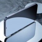 iPhone 12 6,1" / iPhone 12 Pro 6,1" 2 Pack Glasskjermbeskytter m/ Monteringsverktøy Svart Ramme thumbnail
